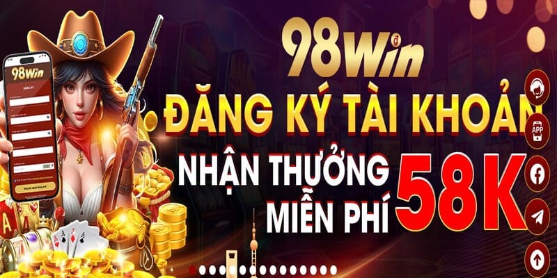 Link trang chủ tạo tài khoản 98win